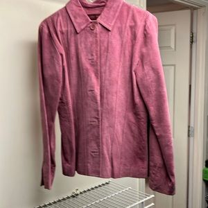 Suede light jacket